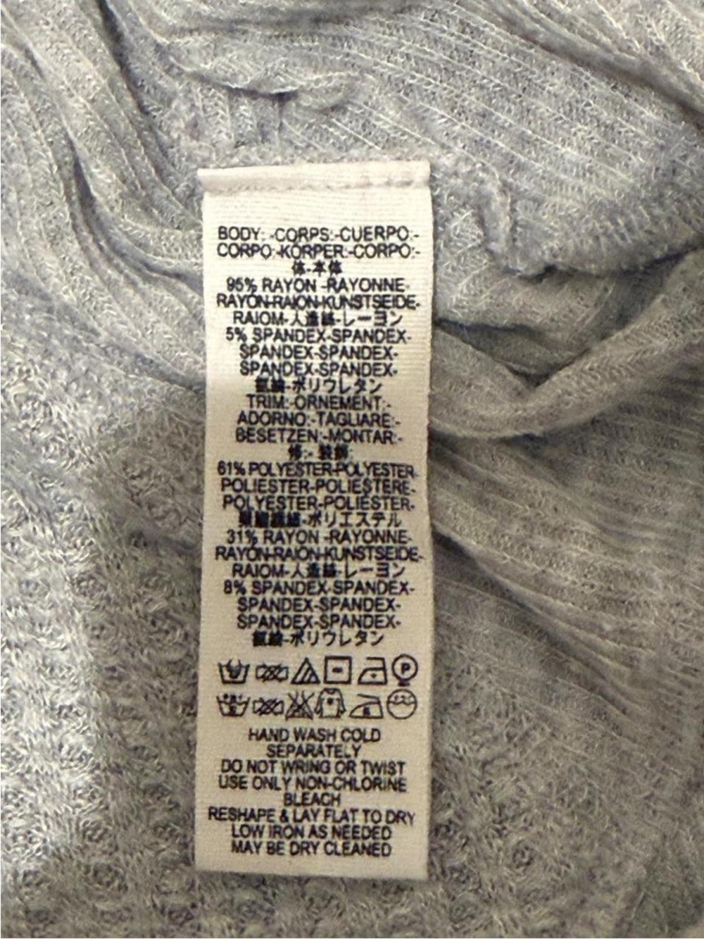 We The Free Laguna thermal top light gray Size S - Picture 7 of 7